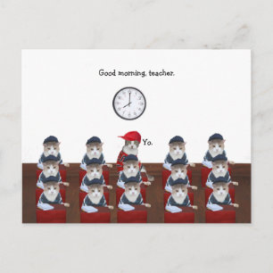 Carte Postale Il y en a une dans chaque classe