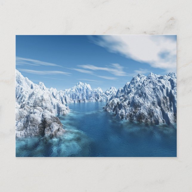 Carte Postale île (Devant)