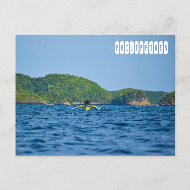 Carte Postale Île aux Philippines (Devant)