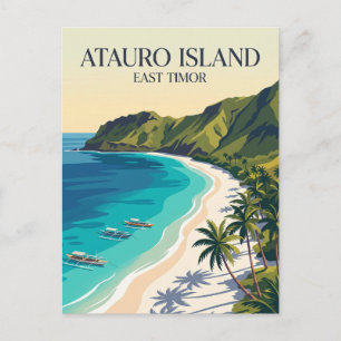 Carte Postale Île d'Atauro Timor oriental