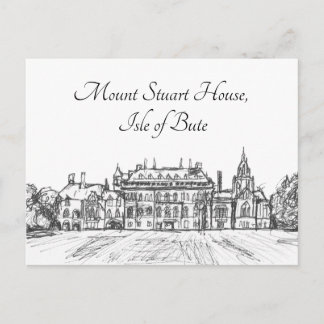 Carte Postale Île de Bute, Maison du Mont Stuart-