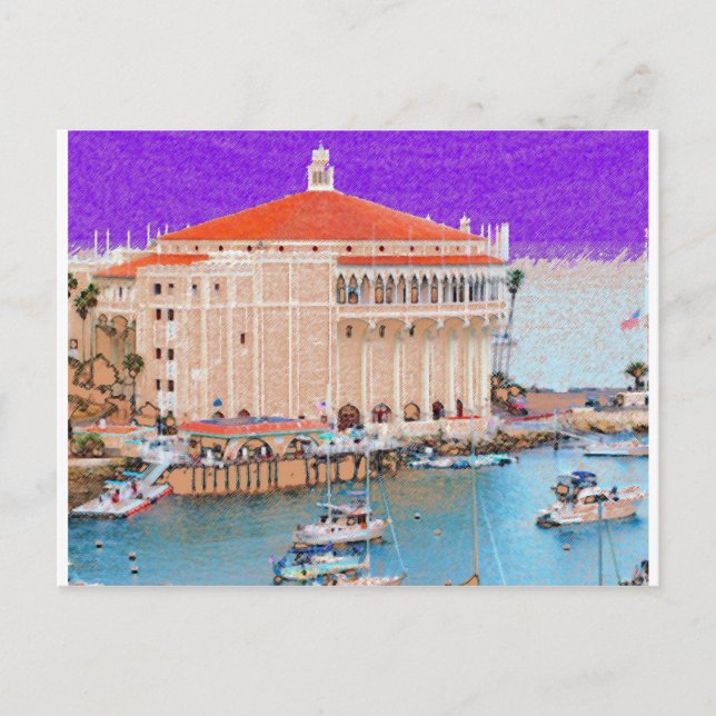 Carte Postale Île de Catalina (Devant)