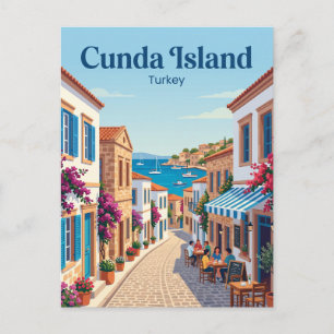 Carte Postale Île de Cunda Turquie
