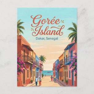 Carte Postale Île de Gorée Sénégal