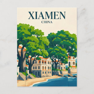 Carte Postale Île de Gulangyu Chine