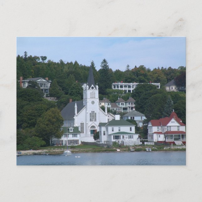 Carte Postale Île de Mackinaw (Devant)