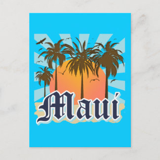 Carte Postale Île de Maui Hawaii Souvenir