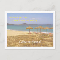 ÎLE DE NAXOS GRÈCE/PLAGE