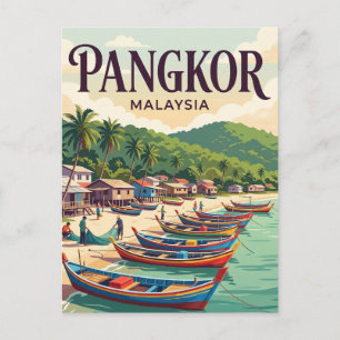 Carte Postale Île de Pangkor Malaisie