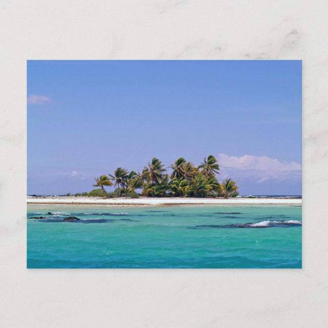 Carte Postale Île de Polynesia (Devant)