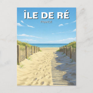 Carte Postale Île de Ré France Voyage