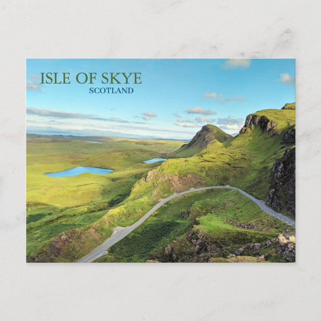Carte Postale Île de Skye, Quiraing, Écosse, Royaume-Uni (Devant)