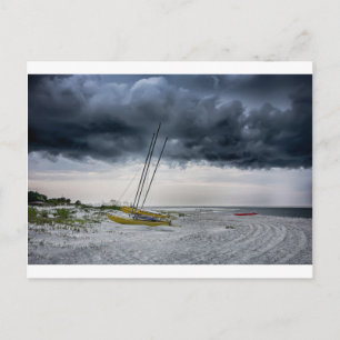 Carte Postale île de tybee plage savannah georgia océan eve