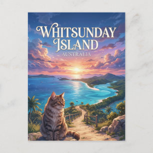 Carte Postale Île de Whitsunday Australie