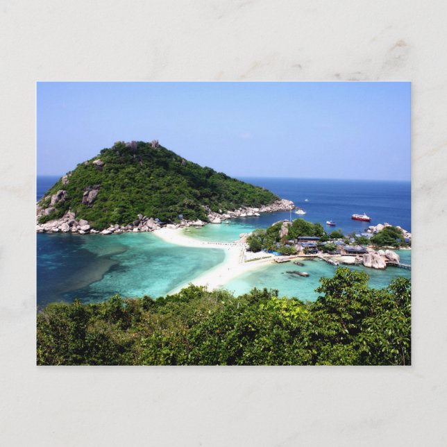 Carte Postale Île de yuan de Ko Nang en Thaïlande (Devant)