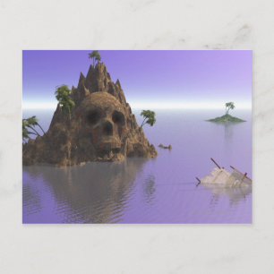Carte Postale Île du crâne
