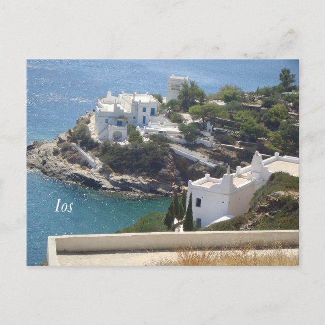 Carte Postale Île Ios... (Devant)