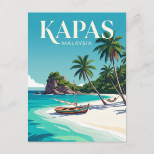 Carte Postale Île Kapas Malaisie