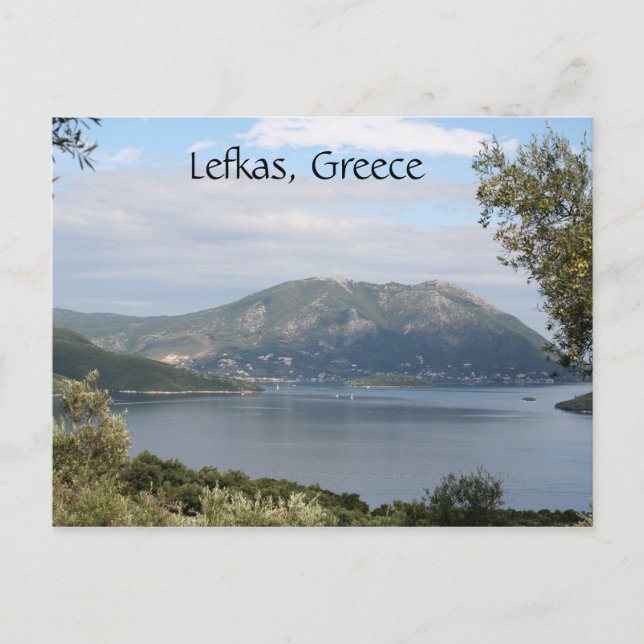 Carte Postale Île Lefkas, Grèce (Devant)