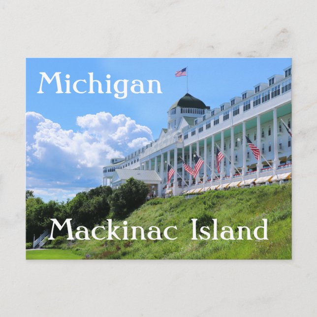 Carte Postale Île Mackinac Michigan (Devant)