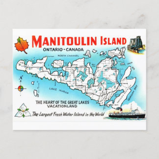 Carte Postale Île Manitoulin Canada