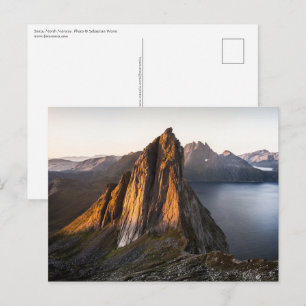 Carte Postale Île Senja Norvège
