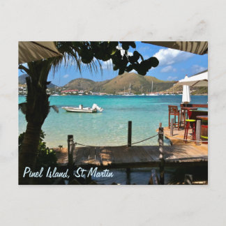 Carte Postale Île St Martin SXM de Pinel