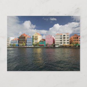 Carte Postale Îles ABC, CURAÇAO, Willemstad : Front de mer