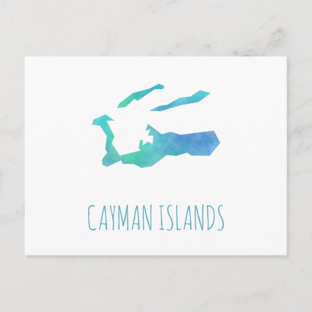 Carte Postale Îles Caïmans (Devant)
