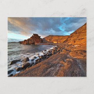 Carte Postale Îles Canaries de la côte de Lanzarote