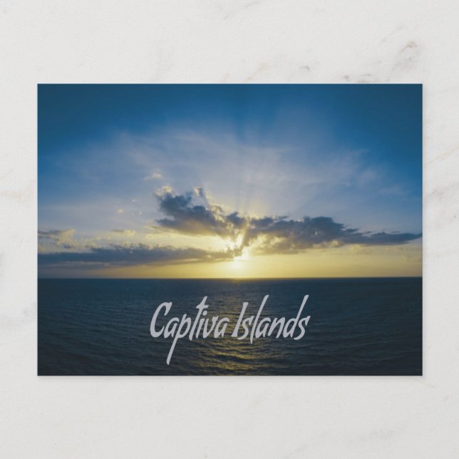 Carte Postale Îles Captiva Floride (Devant)