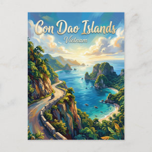 Carte Postale Îles Con Dao Vietnam