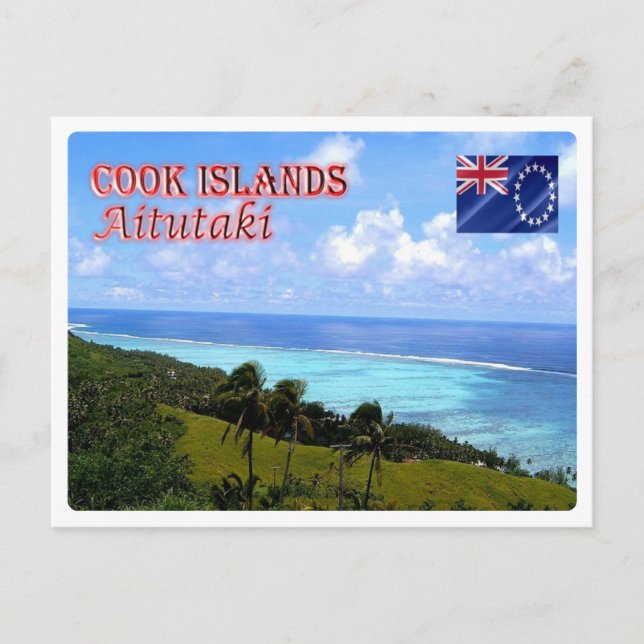 Carte Postale Îles Cook - Aitutaki - (Devant)