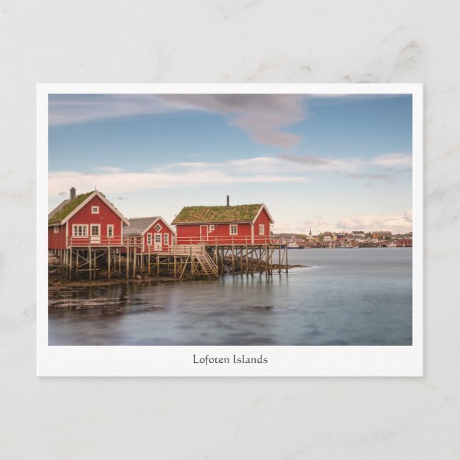 Carte Postale Îles Lofoten Norvège (Devant)
