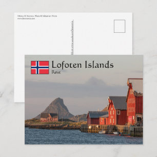 Carte Postale Îles Lofoten Røst