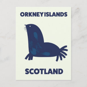 Carte Postale Îles Orcades, Écosse