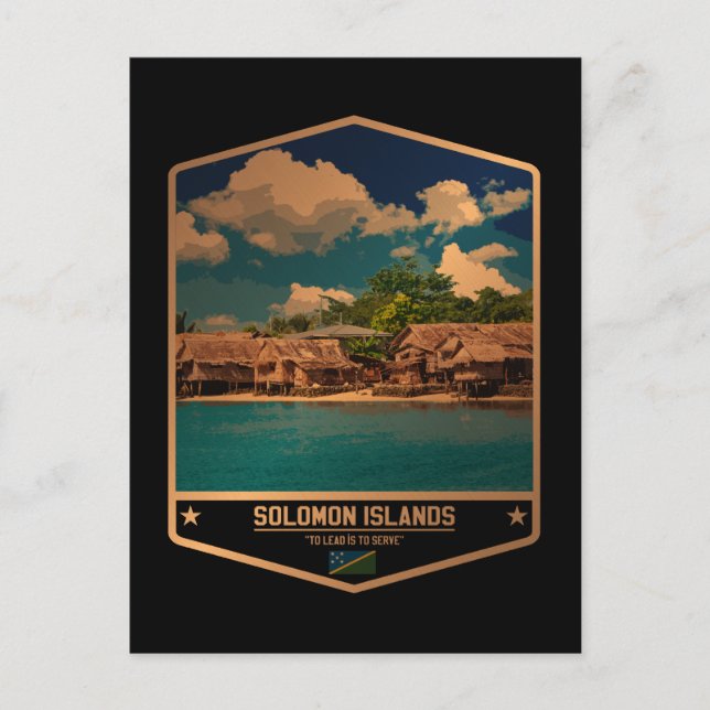 Carte Postale Îles Salomon (Devant)