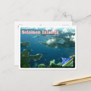 Carte Postale Îles Salomon - Vue aérienne -