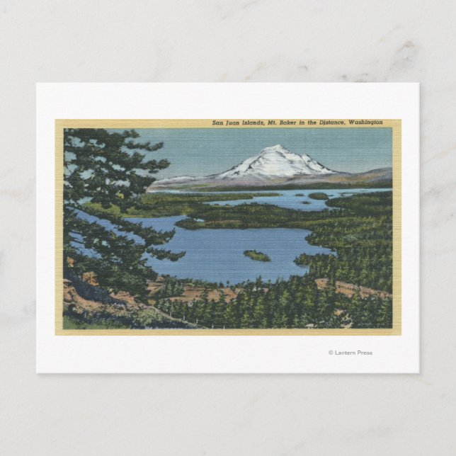 Carte Postale Îles San Juan, Washington 2 (Devant)