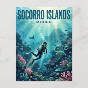 Carte Postale Îles Socorro Mexique