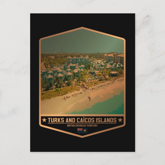 Carte Postale Îles Turques et Caïques (Devant)