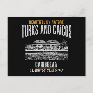 Carte Postale Îles Turques et Caïques