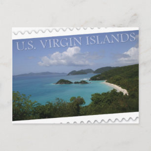 Carte Postale Îles Vierges américaines - St. John's Trunk Bay