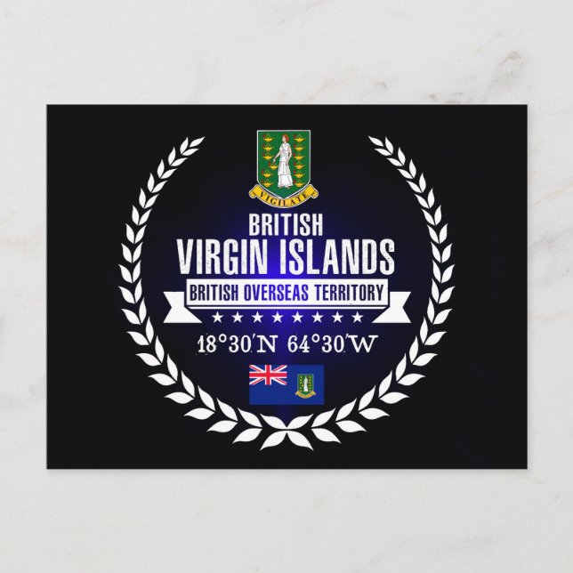 Carte Postale Îles Vierges britanniques (Devant)