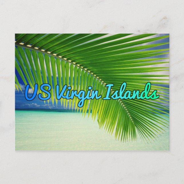 Carte Postale Îles Virgin (Devant)
