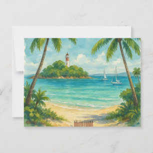 Carte postale Îlet du Gosier – Guadeloupe