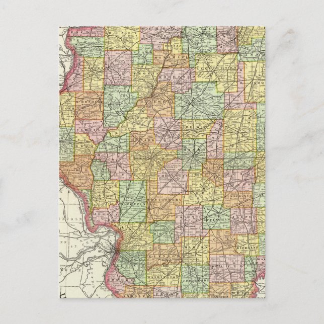 Carte Postale Illinois (Devant)