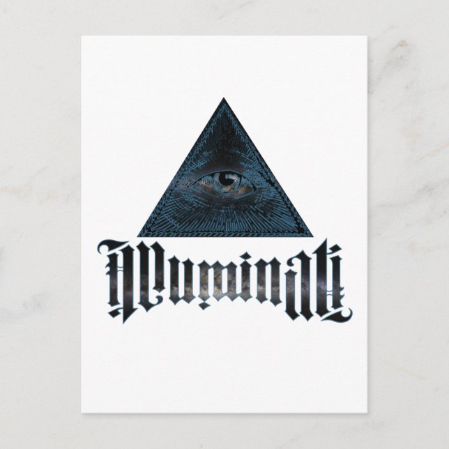 Carte Postale Illuminati (Devant)