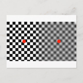 Carte Postale illusion d'optique - bougez !