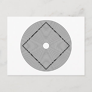 Carte Postale Illusion optique